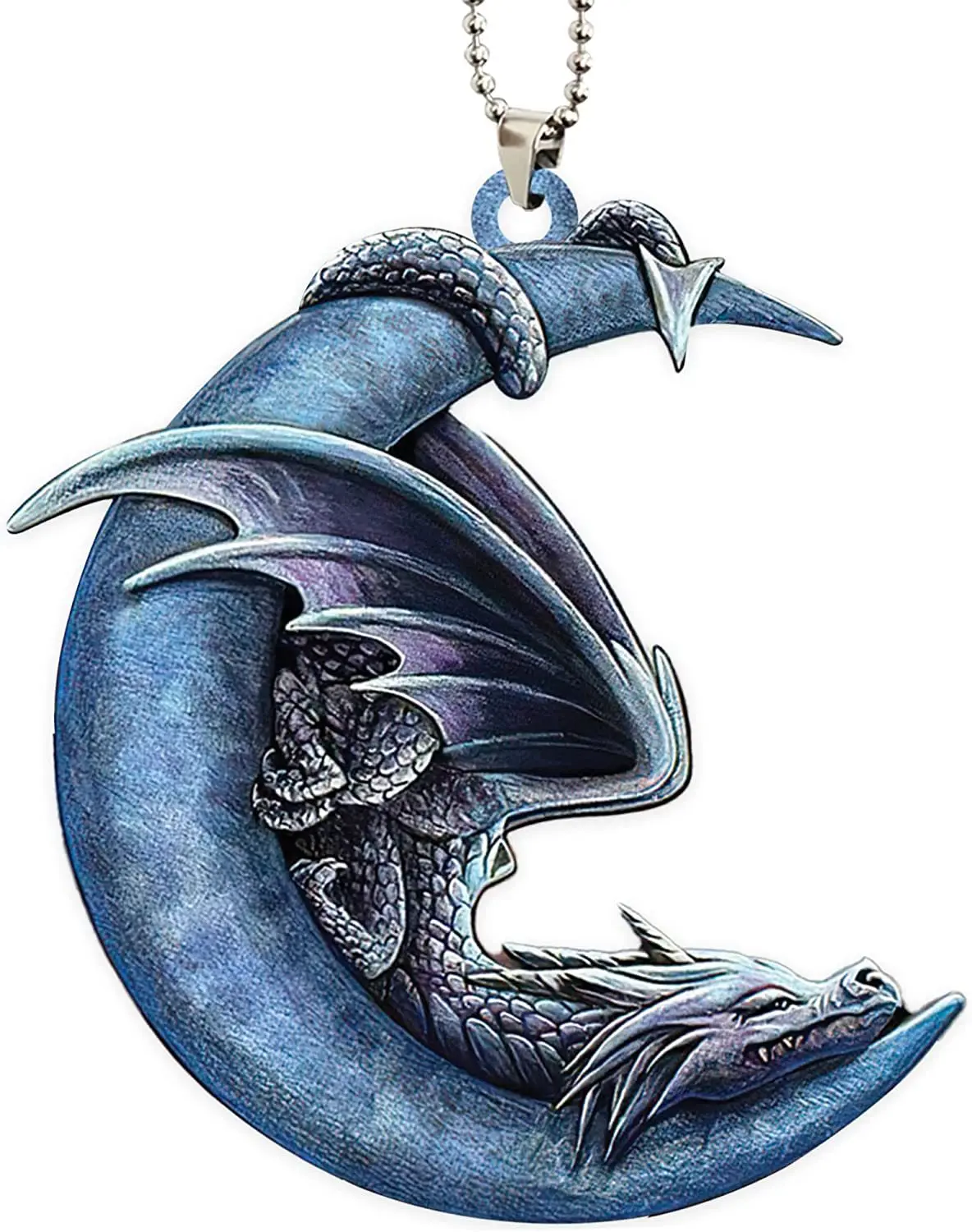 

Подвесное украшение "Голубая Луна и Дракон"