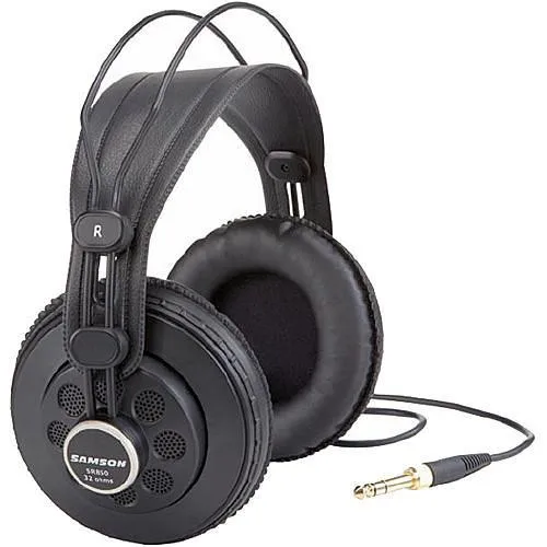 Оригинальные Hi-Fi наушники Samson SR850 для мониторинга гарнитура полуоткрытые студии