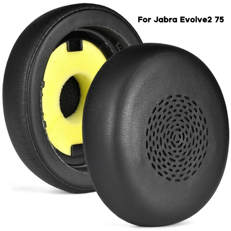 

Durable Ear pads Cushions for Evolve2 75 Headphones Soft and Elastic EarPads for Better Comfort and Noise Isolation Dropship