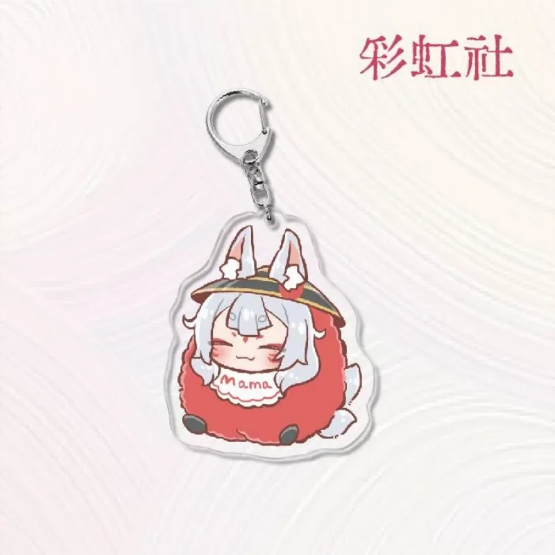 Vtuber Nijisanji EN Аниме Брелок LazuLight OBSYDIA Noctyx Q Версия Акриловый Kawaii Коллекция Сумка