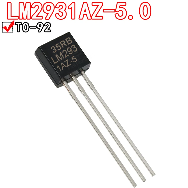 10 шт Φ TO-92 LM2931AZ TO92 LM2931AZ-5.0 100MA 5V LM2931AZ-5
