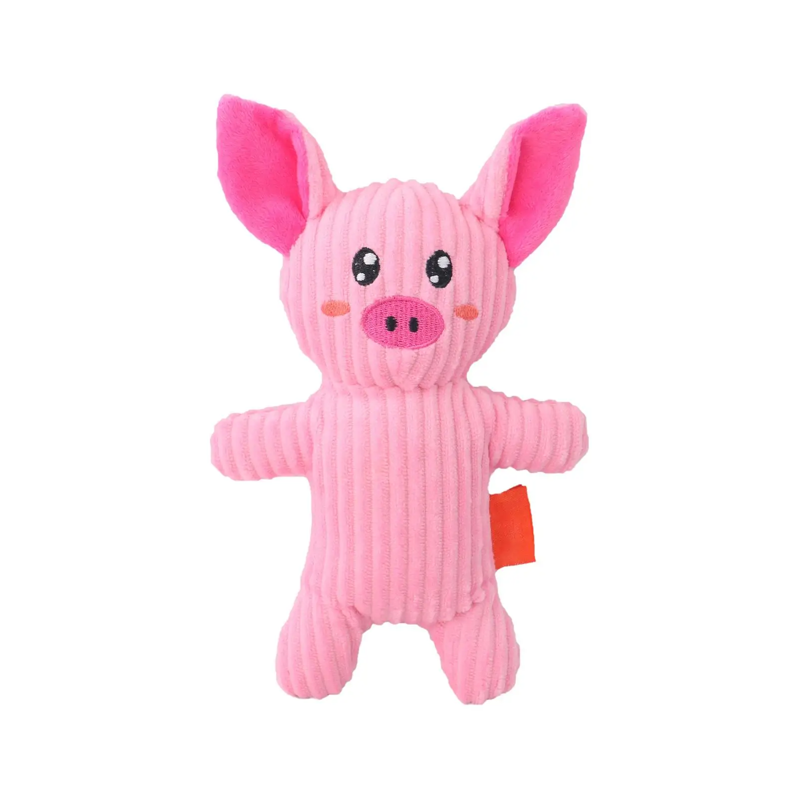 

Cartoon Animal Plush Dog Squeaky Toy Comfortable Chew Toys for Puppy Playing