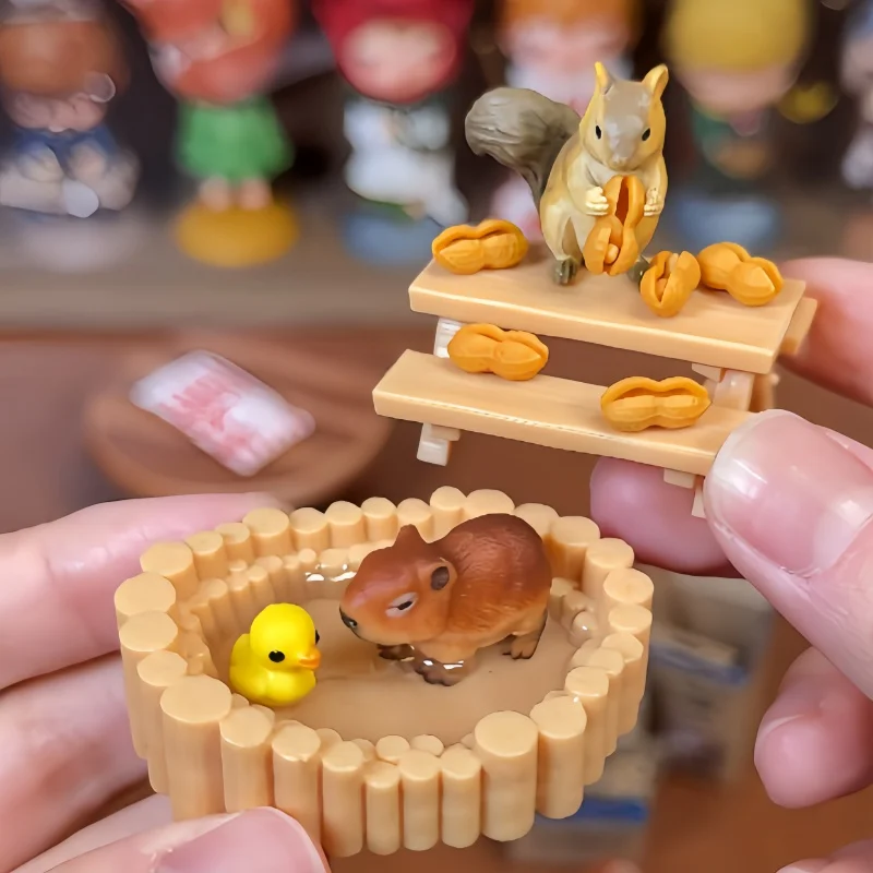 Фото Коллекционные фигурки Mga Miniverse Make It Mini Nature Animals Blind Box Series 2: аниме-персонажи, куклы, модели, игрушки, украшения для коллекционеров №2