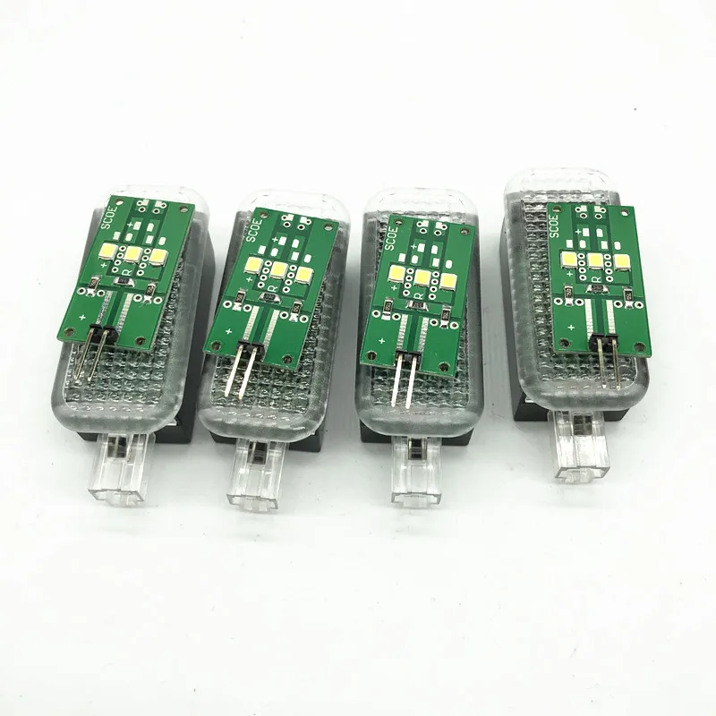 

Салон автомобиля светодиодный светильник для ног багажника для Audi A1 A2 A3 A4 B8 B9 A5 A6 C7 C8 A8 Q3 Q5 Q7 TT для Passat B6 B7 CC Seat Skoda