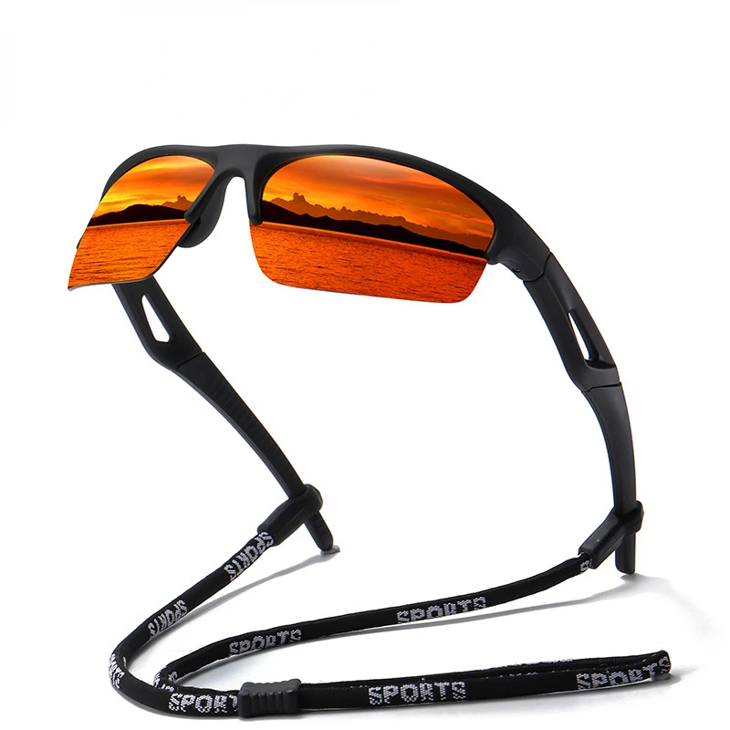 

Plarized Sports Half-Frame Cycling Sunglasses Outdoor Cycling Sunglasses Color Changing Night Vision Glasses For Men And Women