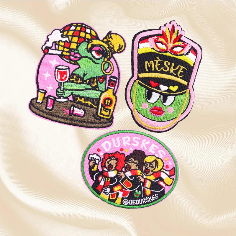 2024 Лидер продаж набор Oeteldonk карнавальная эмблема вышитая нашивка на одежде
