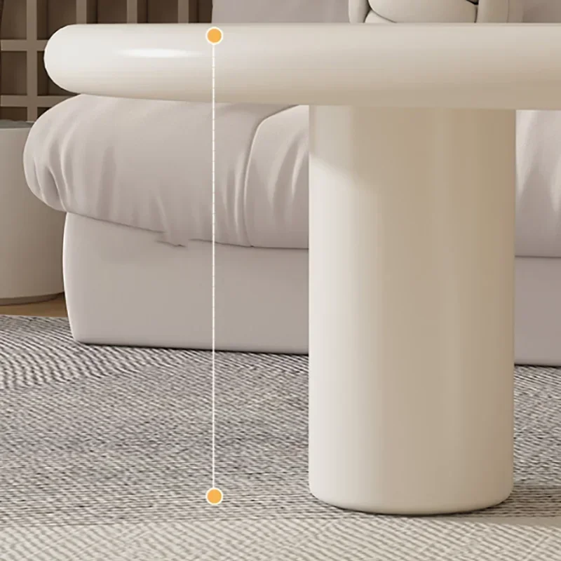 Нестандартная искусственная маленькая белая дизайнерская обеденная комната