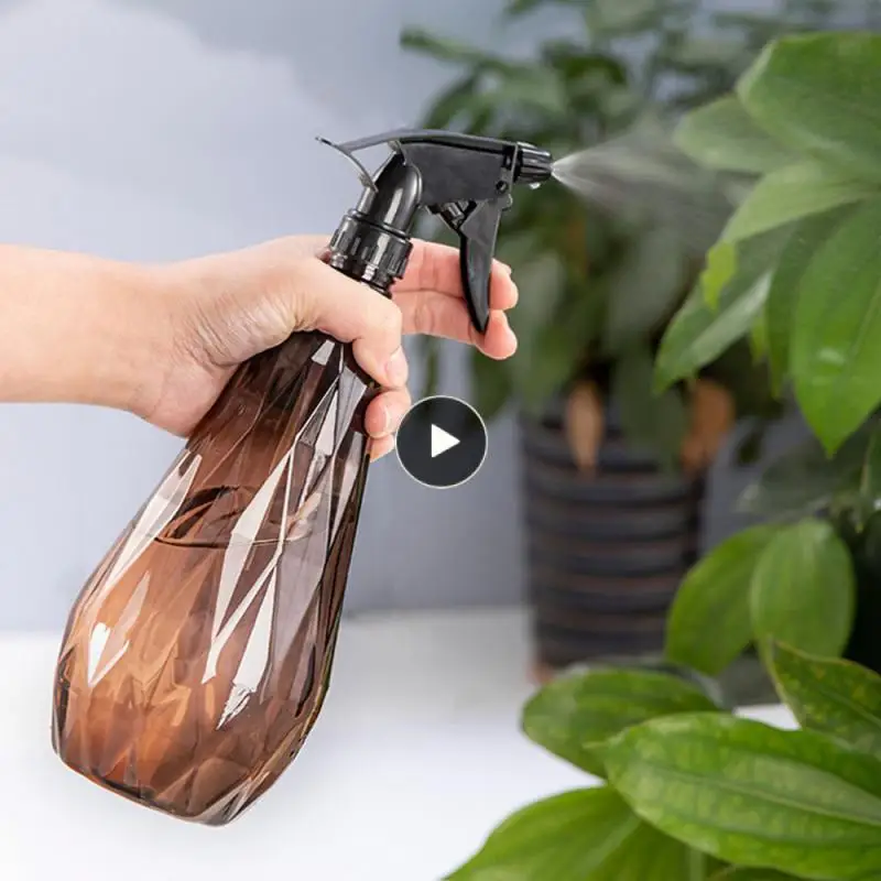 

Practical Moving Spray Pot High Water Spraying Efficiency Dual Mode/mist Column Spray Bottle Gardening Tools Transparency Spray