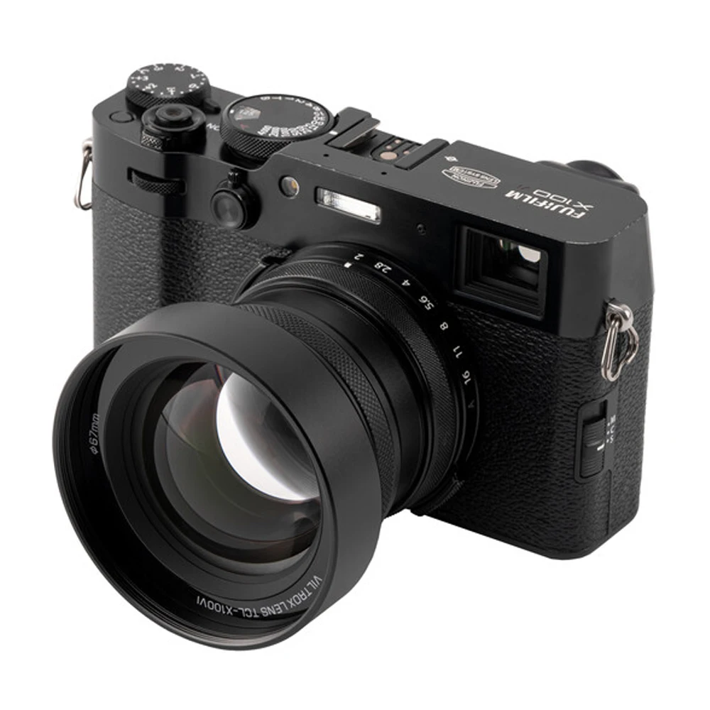 Фото Эквивалентный телеобъектив Viltrox TCL-X100VI 50 мм для камер серии FUJIFILM X100 Fujifilm X100VI X100V X100F №4