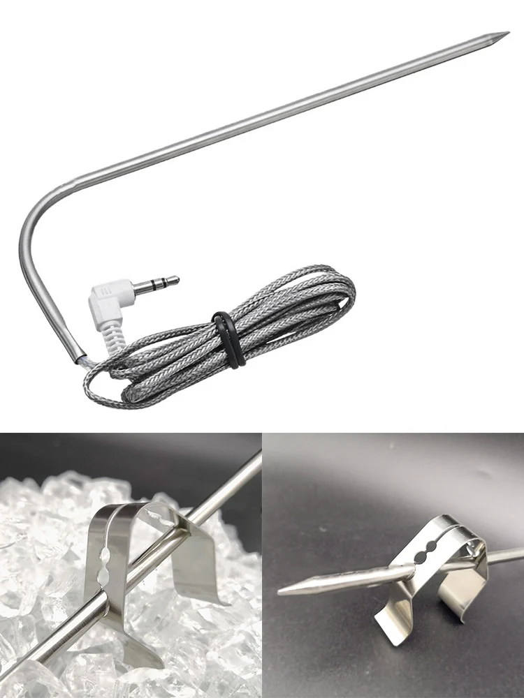 

Replacement Meat Probe Sensor For TRAEGER Grills/Digital Thermostats Charcoal Temperature Gauge Cooking Kitchen Tool