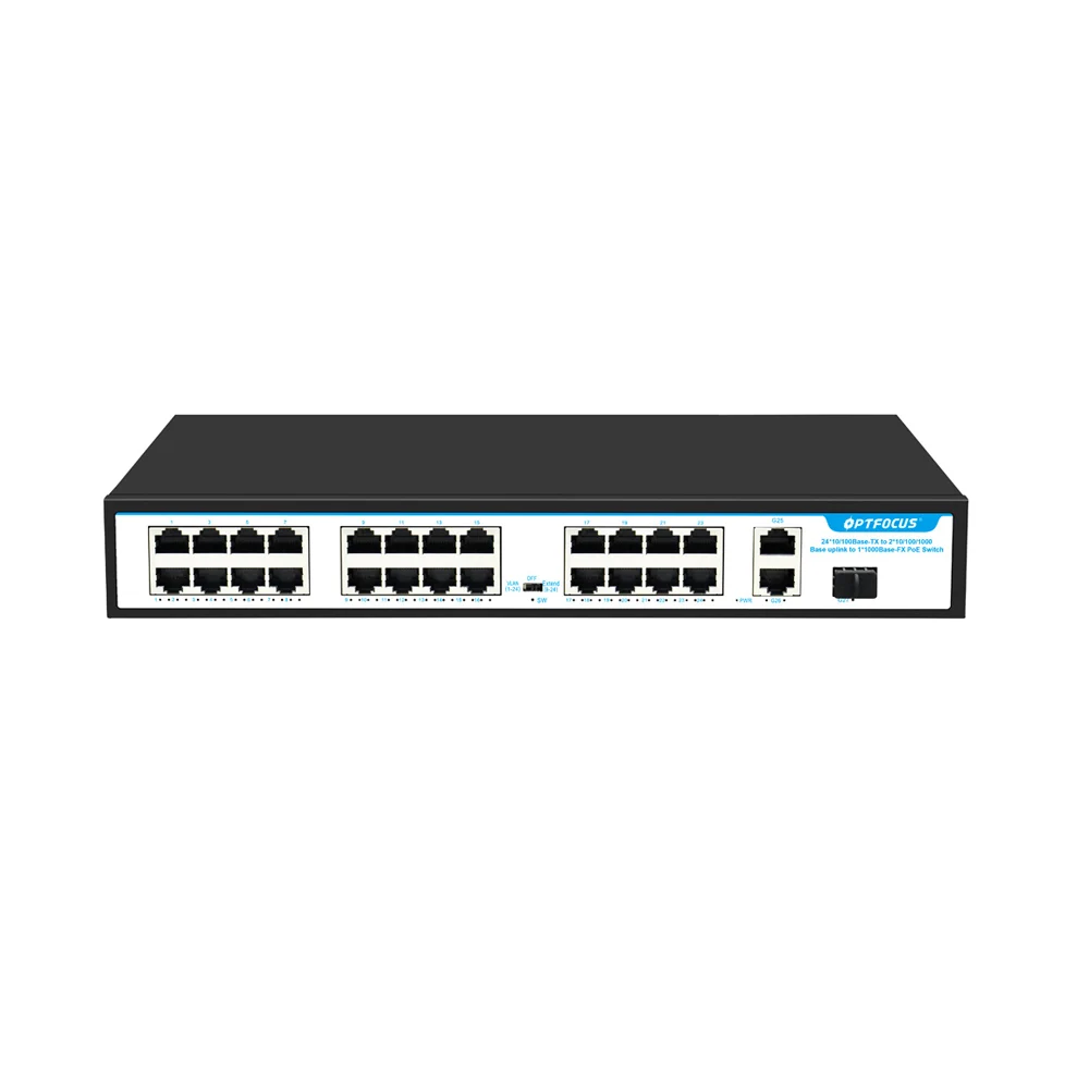 

new arrival with 1 uplink port network passive PoE switch switch PoE 24 port cctv system