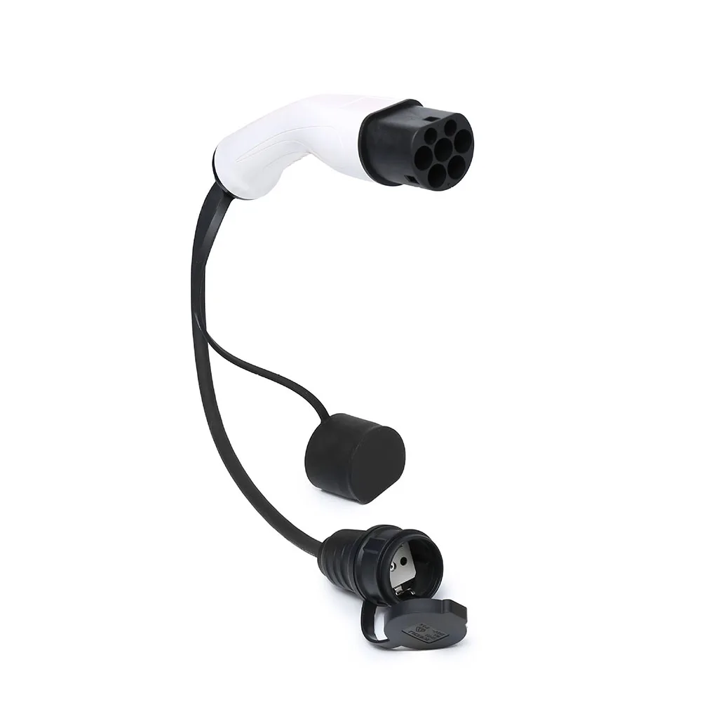 16 А портативный EV зарядный Тип 2 для разъема адаптер преобразования питания 230 В