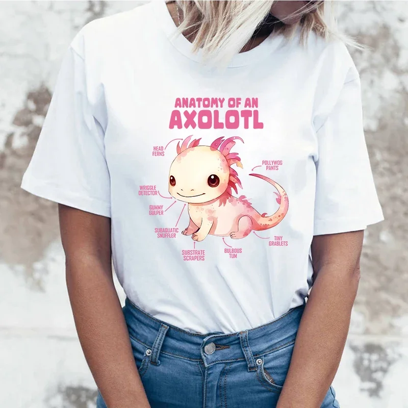 Повседневная футбольная рубашка с анатомическим принтом для женщин