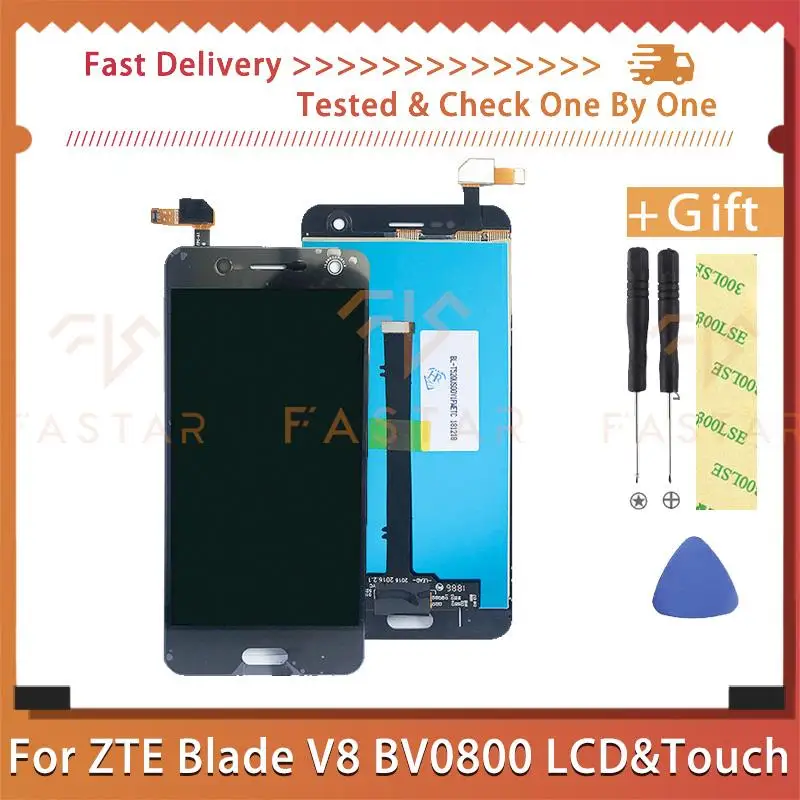 

5.2" Original For ZTE Blade V8 BV0800 LCD Display Touch Screen Digitizer Assembly Replacement PRC Touchscreen