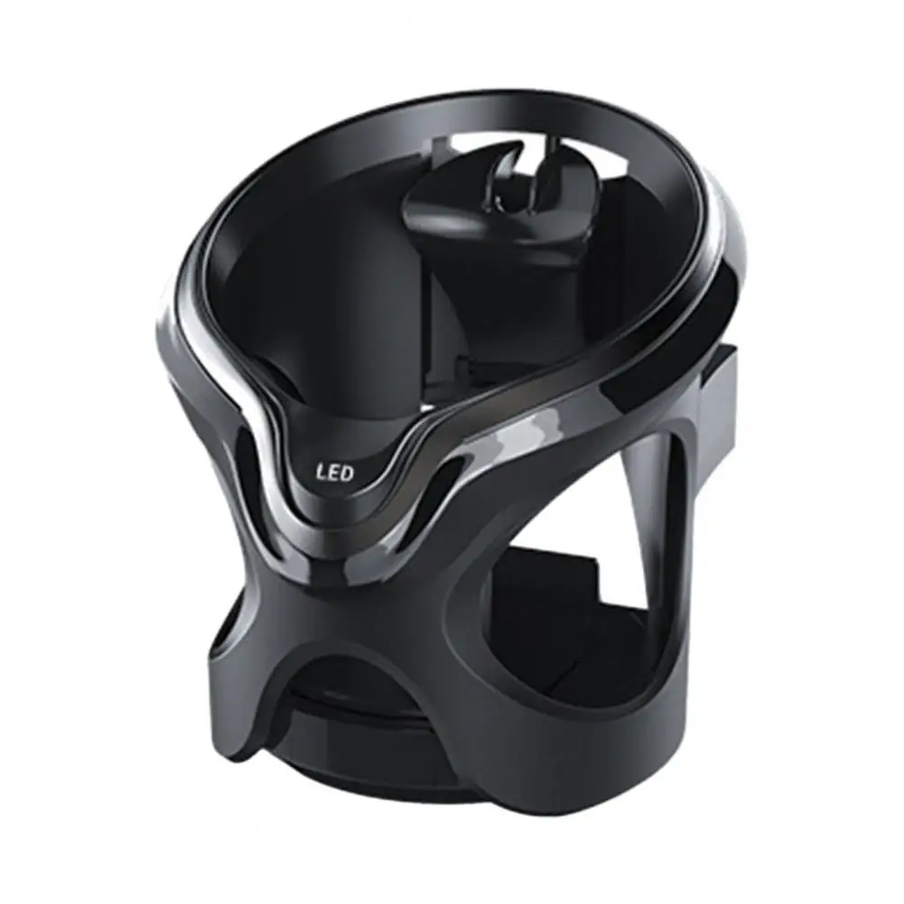 

Держатель для стакана с воздушным выходом, СВЕТОДИОДНЫЙ Автомобильный держатель для стакана высокой устойчивости, простой в установке, автомобильный держатель для стакана с защитой от тряски