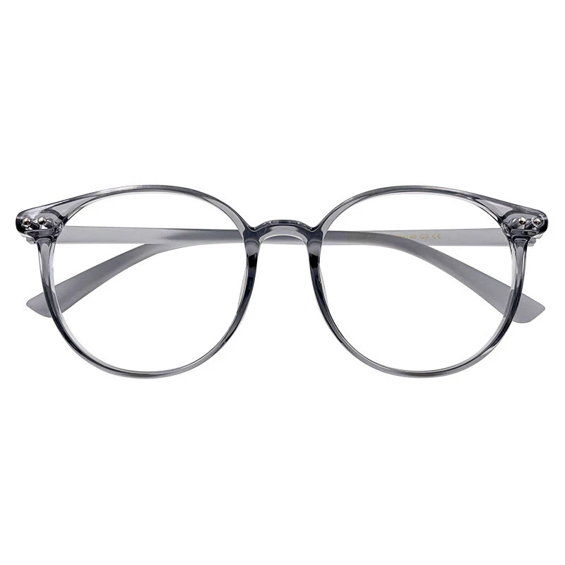 KatKani Сверхлегкая ретро большая круглая оправа для очков женская мода гибкая TR90