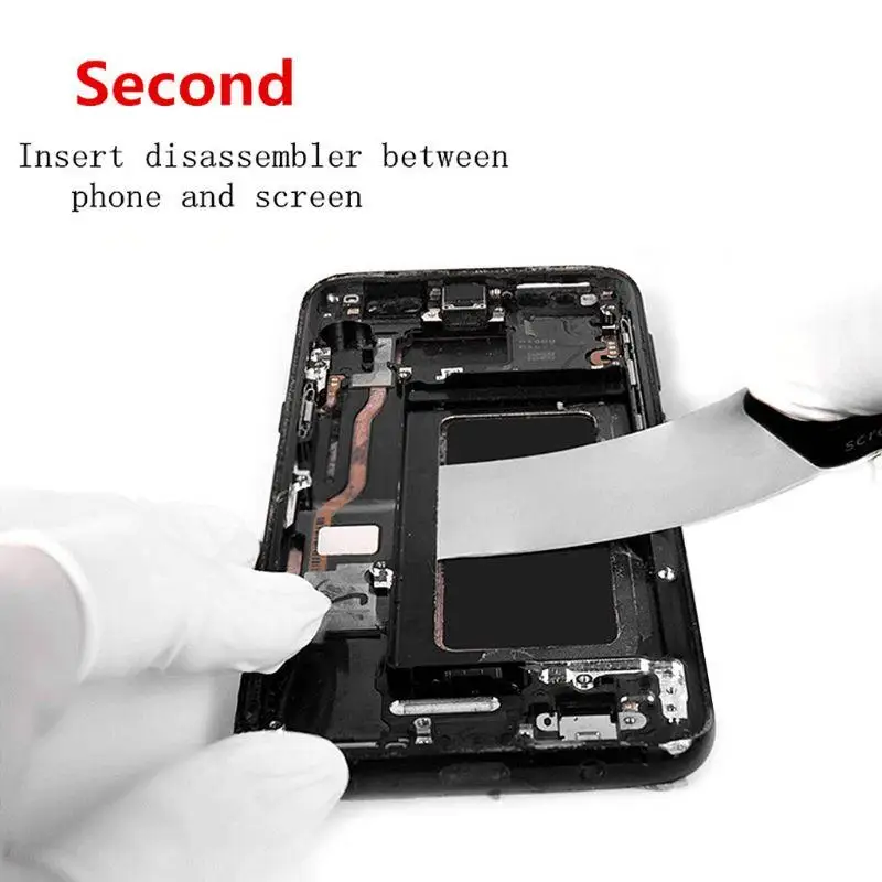 2 шт. Qianli изогнутый экран для разборки гибкий разделительный инструмент ремонта