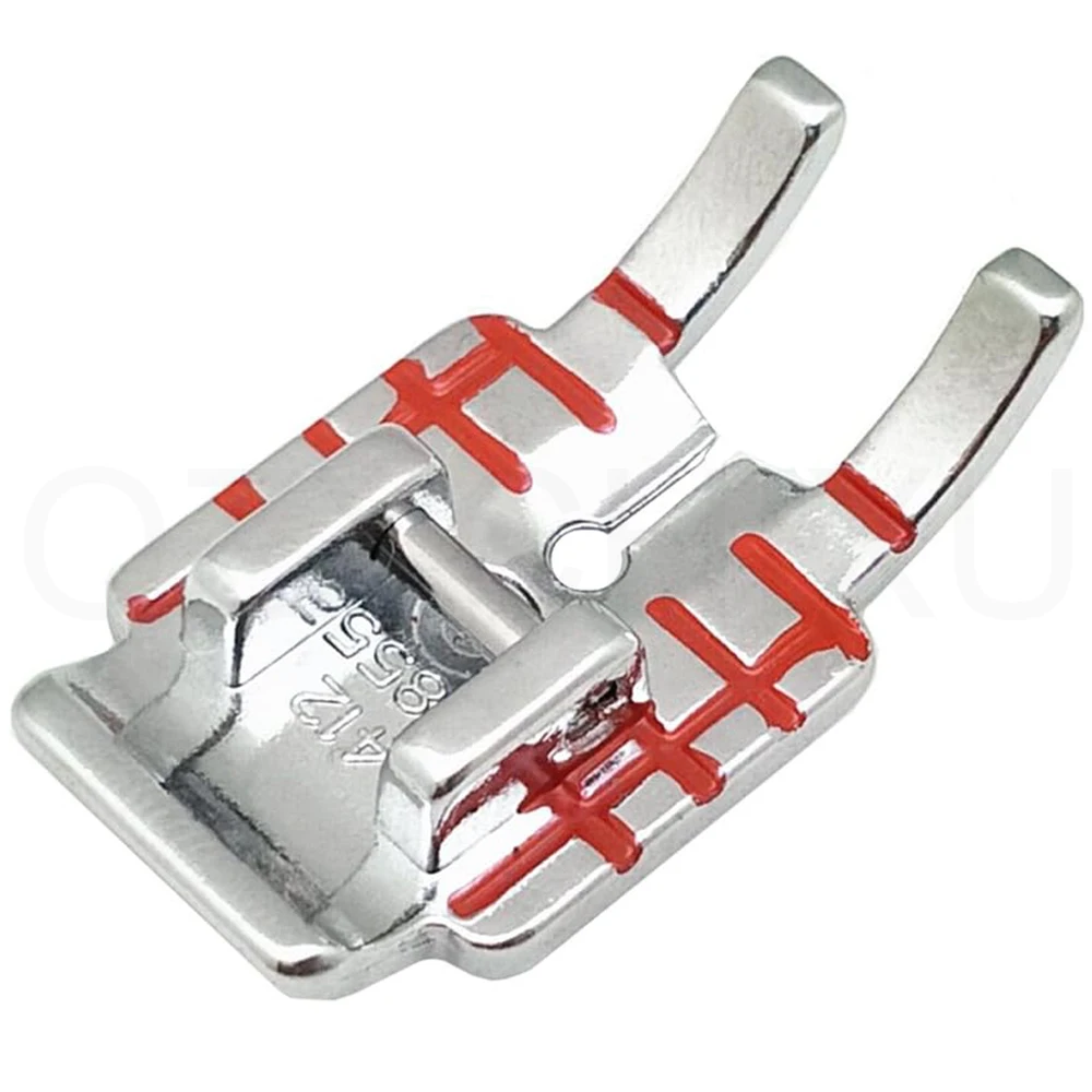 Детали швейной машины металлические 1/4 дюйма лапка для квилтинга с красной