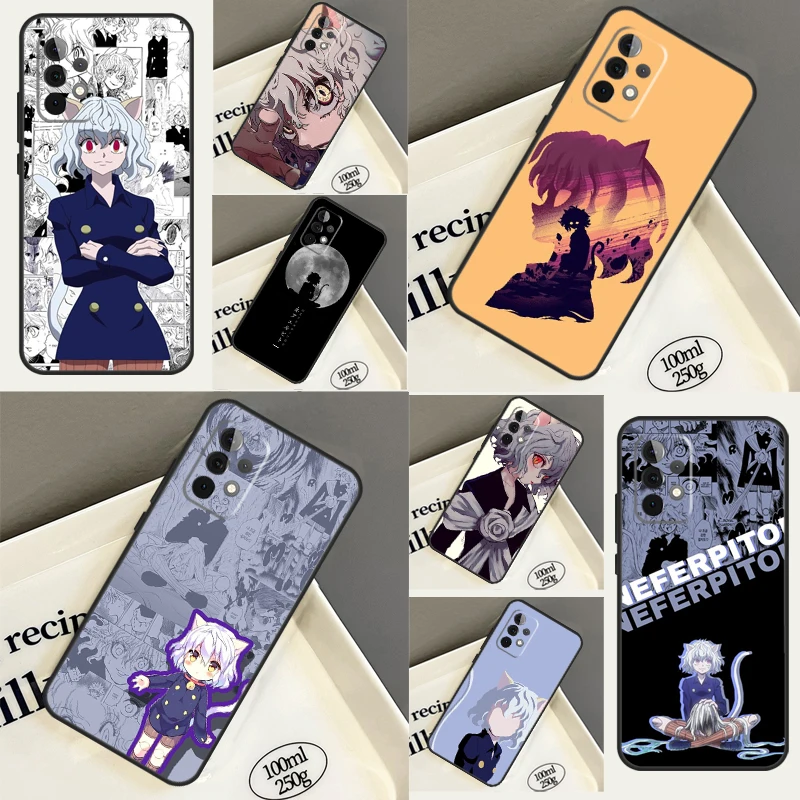 Neferpitou Hunter x Hunter чехол для телефона Samsung Galaxy A54 A34 A24 A14 A52 A32 A12 A53 A33 A13 A51 A71 A50 A70 A52S