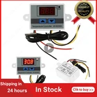 Цифровой светодиодный регулятор температуры XH-W3001, цифровой регулятор температуры 10 А, 220 В, переключатель управления