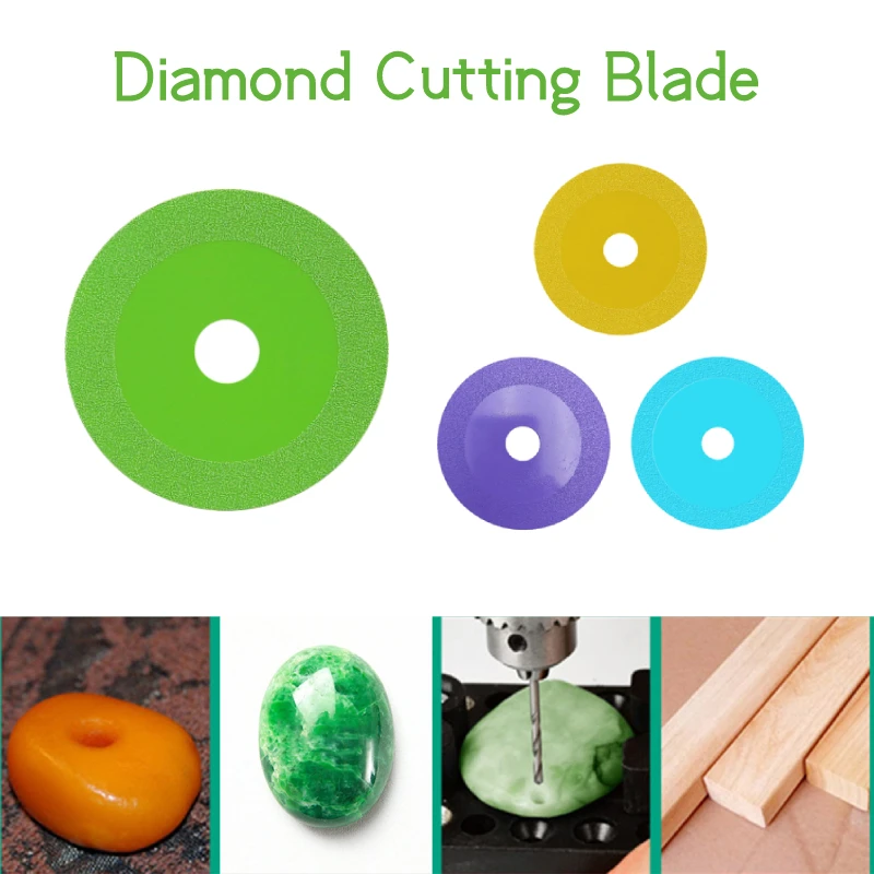 

1mm Diamond Cutting Blade Glass Cutting Disc Tile Jade Crystal Ceramics Polishing Grinding Chamfering Cutting Tools