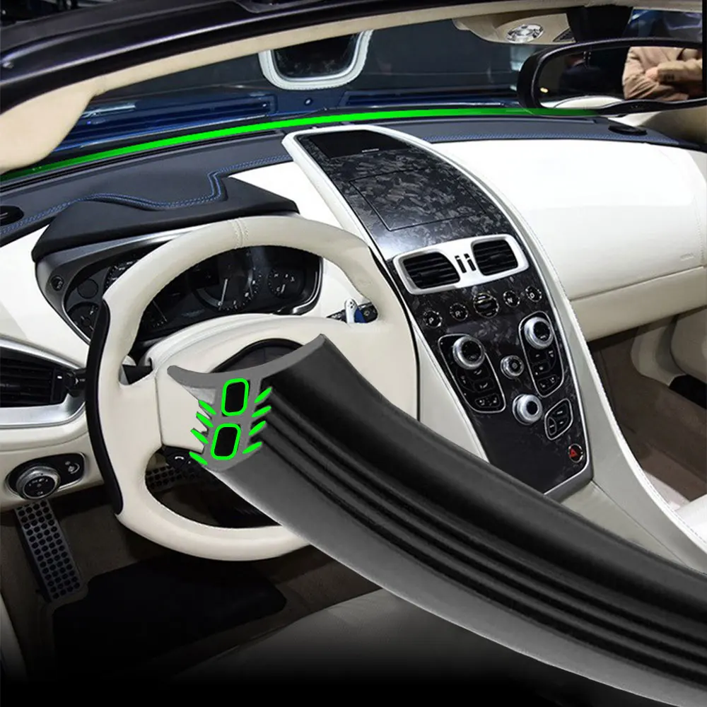 

Car Dashboard Sealing Strips Soundproof Rubber Seal for Kia K2 K3 K4 K5 Sorento Sportage Optima Rio Ceed Cerato Venga Soul