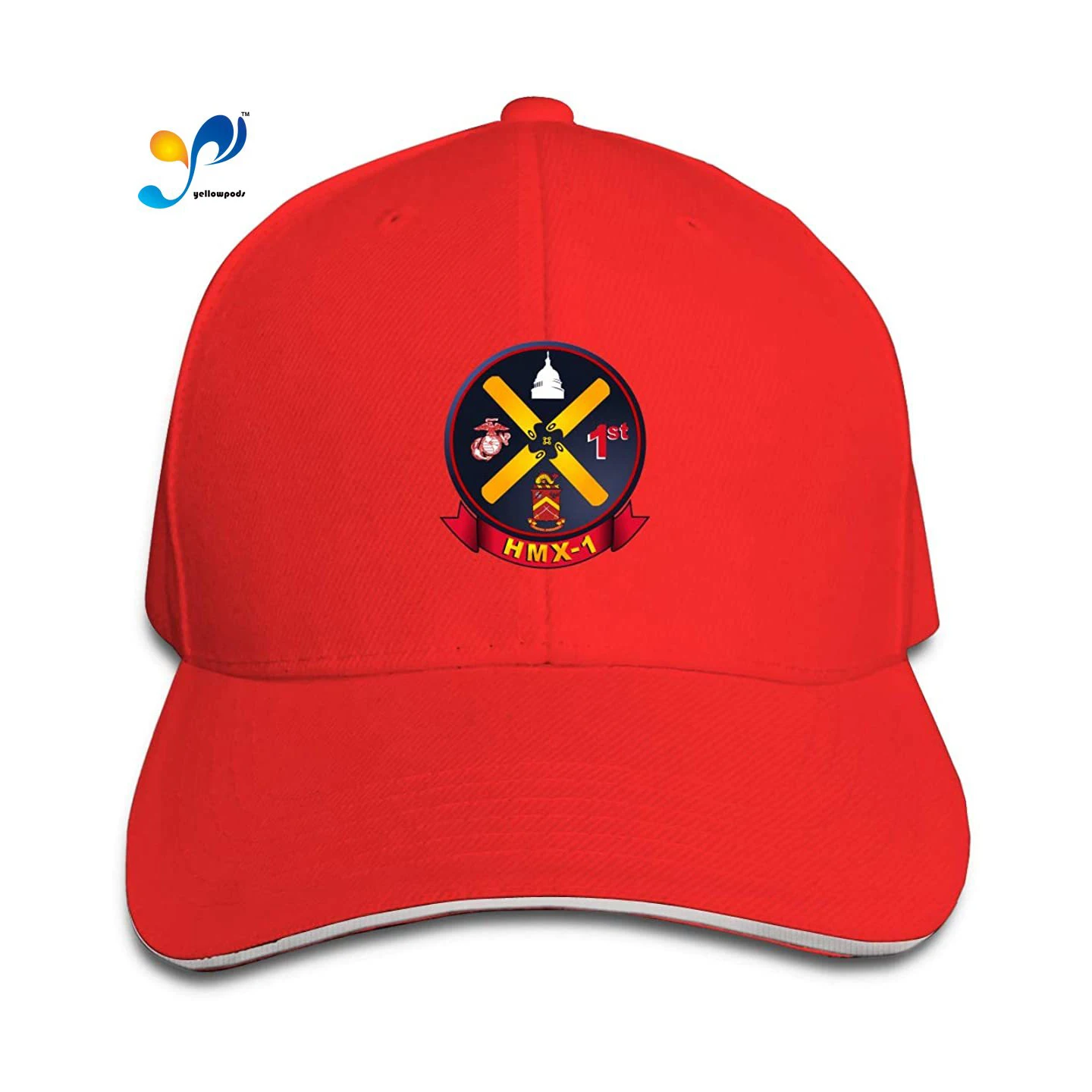 

Marine Helicopter Squadron One HMX-1 Man Women Classical Hat Fashionable Peak Cap Hats Moto Gp Baseball Cap