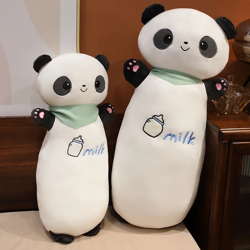 Подушка плюшевая в виде панды 60-120 см