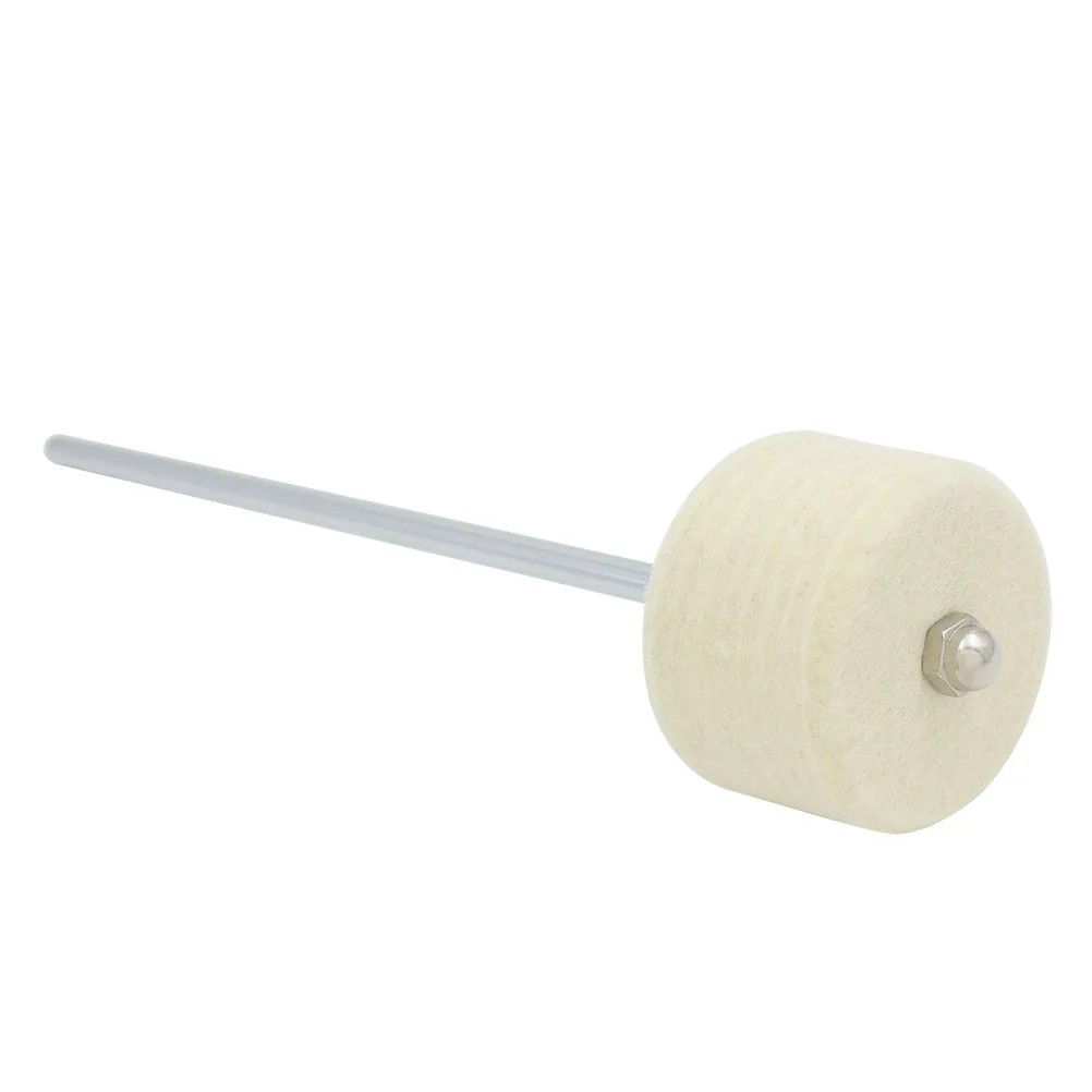 

Drum Percussion Beater Pedal Instrument Sticks Hammer Parts Foot Replacemallets Part Kick Felt Headaccessorybass