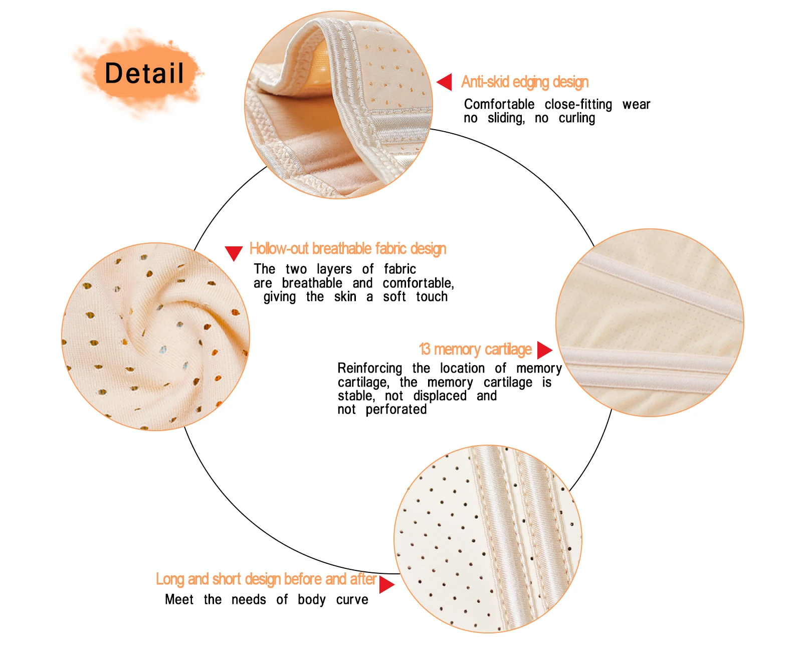 SEXYWG Waist Trainer Corset Firm Waist Support Belt Waist Cincher Tummy Trimmer for Women Slim Corset Back Support Belt