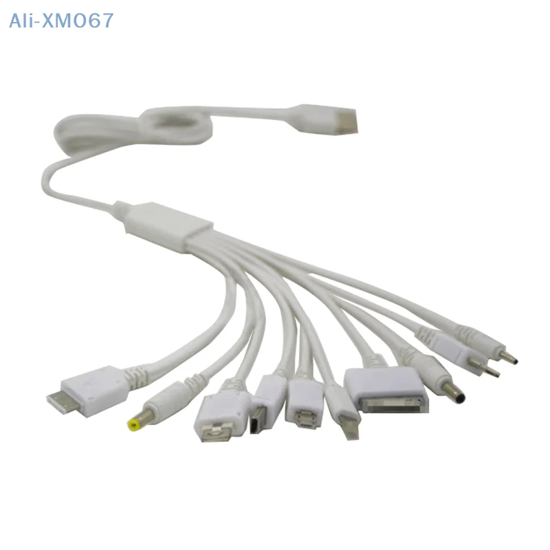 Новый многофункциональный USB-кабель-адаптер для зарядного устройства 10 в 1