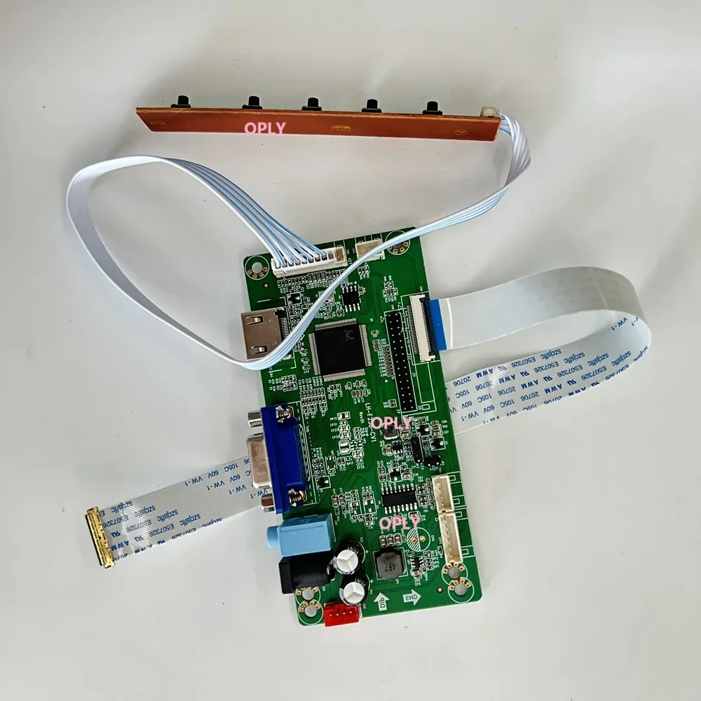Плата контроллера EDP HDMI-совместимая с VGA для B140XTN02.A/D B140XTN02.E B140XTN02.9/4 B140XTN02 1366X76 8