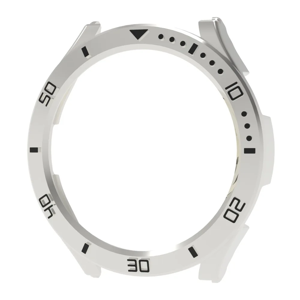 Подходит для Samsung Galaxy Watch4 Watch5 5/pro PC Пластиковый гальванический полуобернутый
