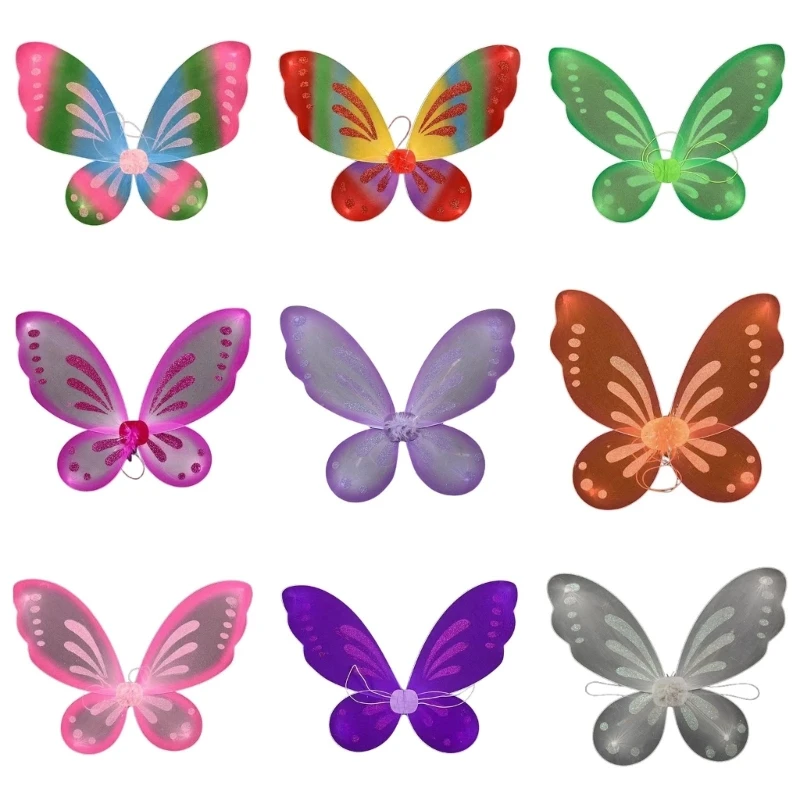 

Светящиеся Крылья принцессы, светящийся продукт, поставка Блох-маркеров, одежда для малышей