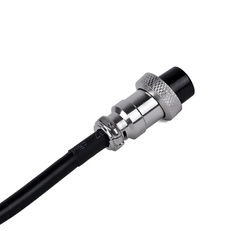 SV-Hand Handheld Shoulder Speaker Mic for Kenwood Radio Walkie Talkie TS-480HX TM-231 TS-990S Round 8-pin MC-43S