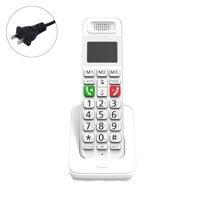 Беспроводной телефон D1018 для домашнего офиса телефонный дисплей и гарнитура