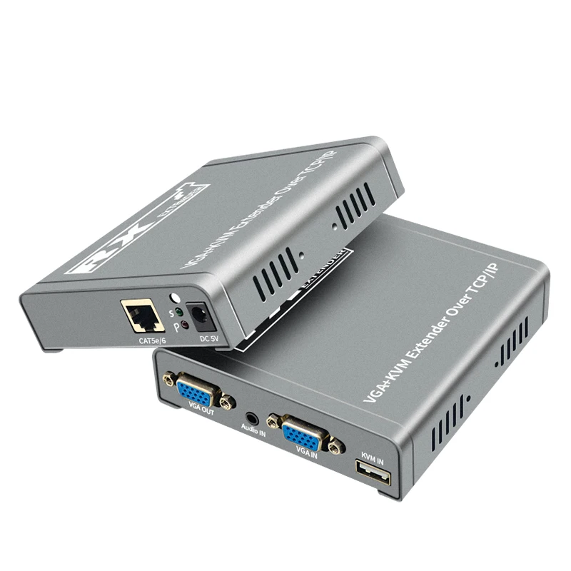 Квм-удлинитель VGA, 200 м, через IP RJ45 Ethernet Cat5e/6 кабель, VGA USB квм-удлинитель, 1 TX ко многим RX через переключатель, Поддержка мыши, клавиатуры Квм-удлинитель VGA, 200 м, через IP RJ45 Ethernet Cat5e/6 кабель, VGA USB квм-удлинитель, 1 TX ко многим RX через переключатель, Поддержка мыши, клавиатуры