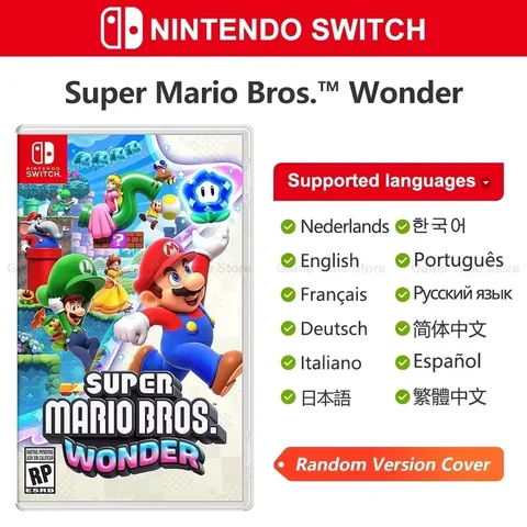 Super Mario Bros. Wonder для Nintendo Switch OLED Lite