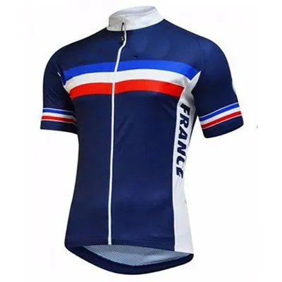 

2016 FRANCE NATIONAL TEAM SHORT SLEEVE CYCLING JERSEY SUMMER CYCLING WEAR ROPA CICLISMO WITH LASER CUT SIZE XS-4XL