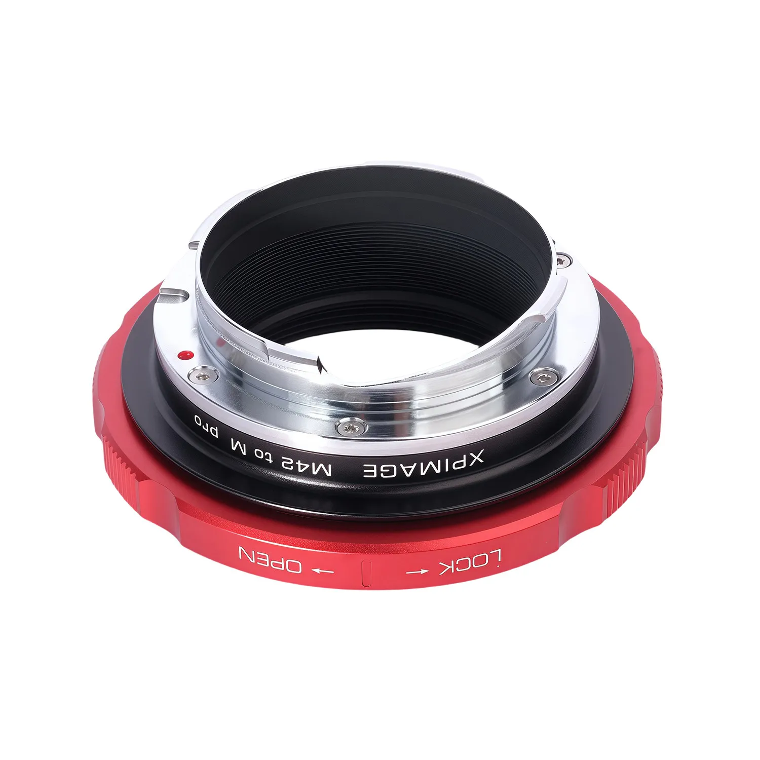 Фото Переходное кольцо XPimage M42-M Taikuma Zeiss для объектива с 8-лепестковой блендой M42 на Leica M11 M10 M240. №2