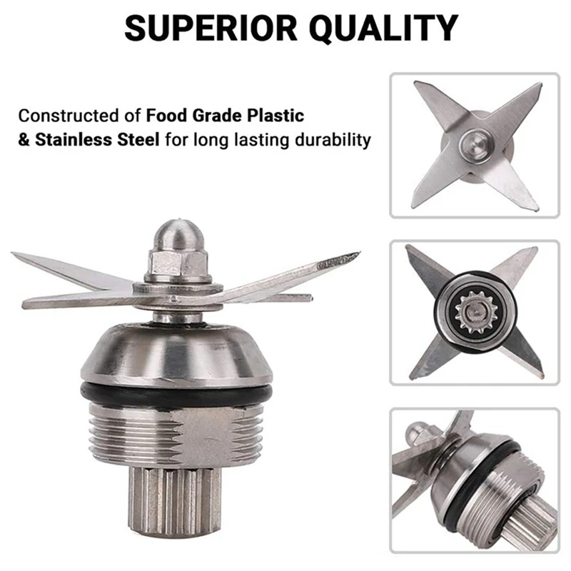 Блендер с мокрым лезвием в сборе гаечным ключом и набором инструментов для