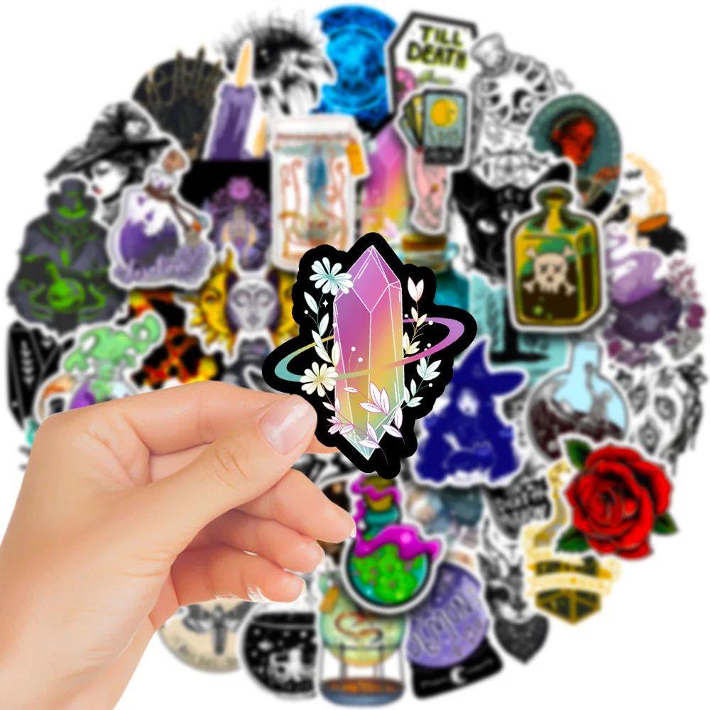 

10/30/50PCS Constellation Tarot Pharmacist Cartoon Graffiti Stickers Hand Ledger Trolley Box Motorcycle Mix and Match Sticke