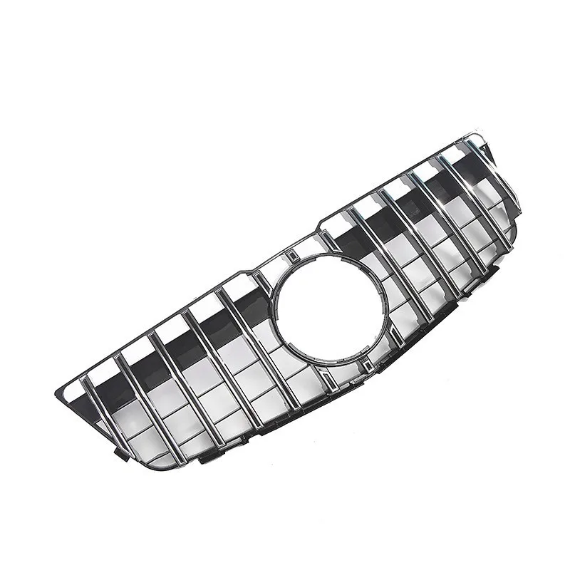 

Алмазный стиль для Mercedes Benz GLK Class X204 2009-2012, решетка переднего бампера GT, черная сетка, гоночные грили, автомобильные аксессуары