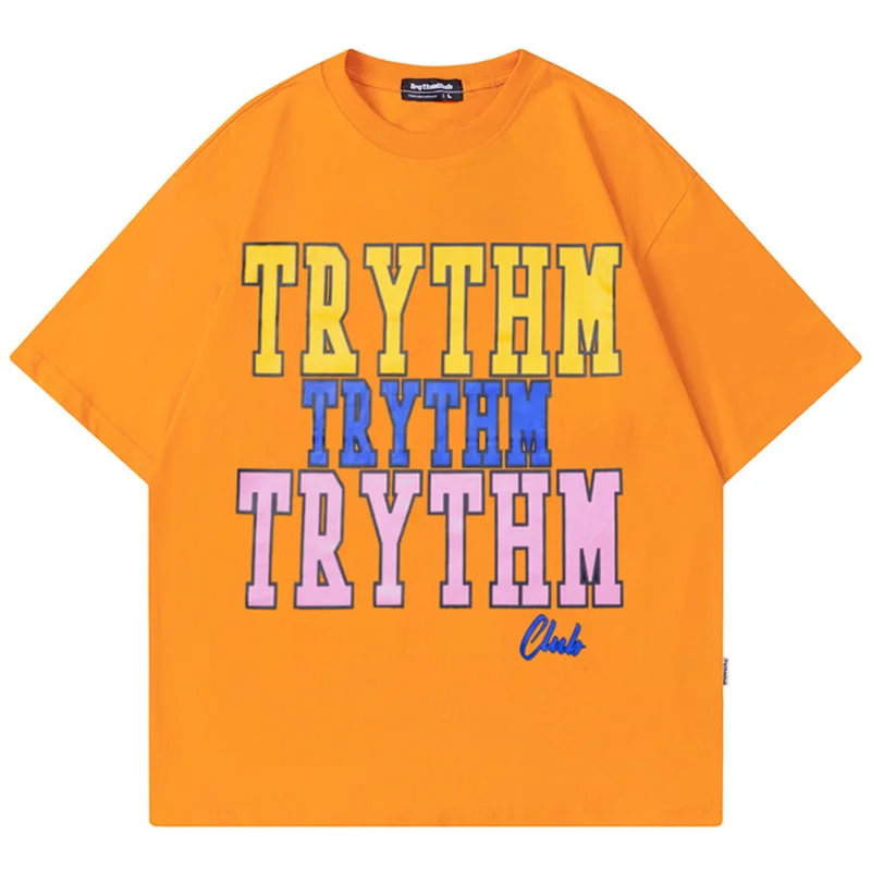 

Футболка мужская оверсайз с круглым вырезом, 2023 хлопок