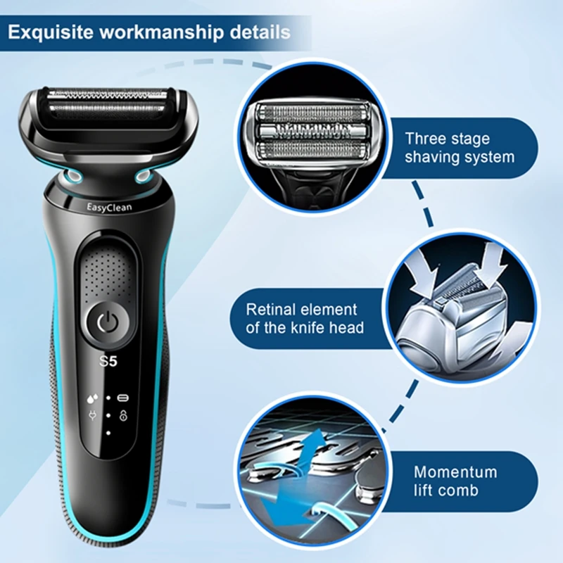 Сменная головка для Braun Series 5/6 Shaver 53B 50-R1000S/50-B1300S 6075Cc