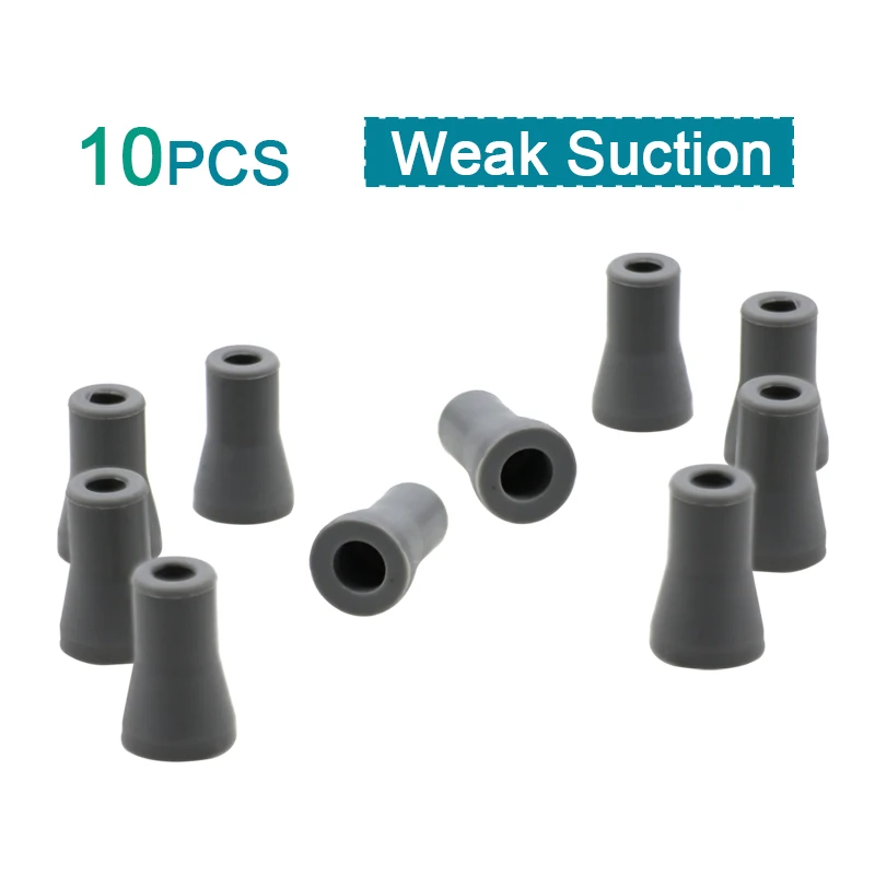 

10pcs Dental SE Saliva Ejector Replacement Rubber Valve Snap Tip Adapter