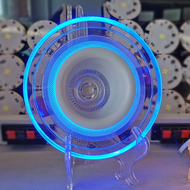 

teetealy светодиодный потолочный светильник 3 цвета 9 Вт