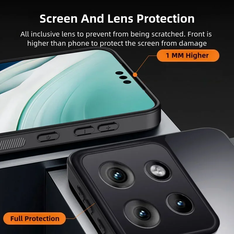 Матовый чехол для Motorola Edge 50 Fusion Ultra Pro 40 Neo 30 X50 Moto G04 G14 G24 G34 G54 G84 G85 G04S Чехол телефона