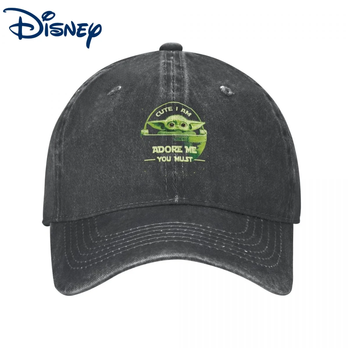 

Marvel Baby Yoda Meme Men Women Baseball Cap Mandalorian Star Wars Distressed Washed Caps Classic Outdoor Workouts Snapback Hat