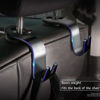clips car seat hook auto fastener accessries for headrest hook rear seat hanger